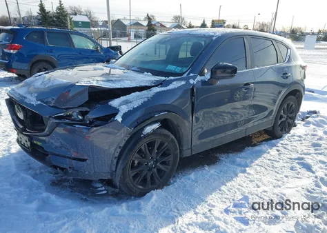 2021 Mazda Cx-5 Carbon Edition from USA, damaged, VIN JM3KFBCM9M0421214
